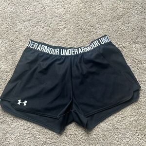 Black under armour shorts